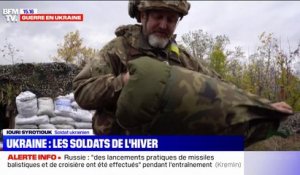 Guerre en Ukraine: les soldats de l'hiver