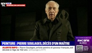 Le peintre Pierre Soulages est mort à l’âge de 102 ans