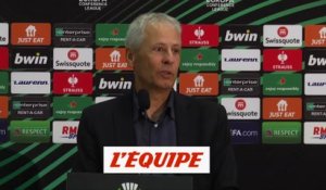 Favre : «On a joué au football» - Foot - C4 - Nice