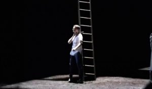 Un militant du mouvement écologiste interrompt un Opéra à Bastille: Après être monté sur scène en pleine représentation de «La flûte enchantée», il s'est attaché au décor!