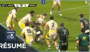 PRO D2 - Résumé Rugby Club Massy Essonne-Stade Montois: 23-17 - J09 - Saison 2022/2023