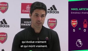 14e j. - Arteta : "Tout le monde à Arsenal est tellement heureux pour Nelson"