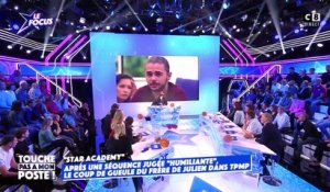 "Ça va trop loin" : le frère de Julien dénonce la séquence polémique de la "Star Academy"