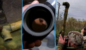 Guerre en Ukraine : ils fabriquent des périscopes à partir de tuyaux de plomberie