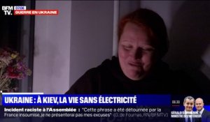 Ukraine: à Kiev, la vie sans électricité