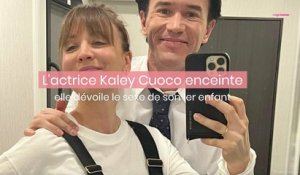 L’actrice Kaley Cuoco enceinte, elle dévoile le sexe de son 1er enfant