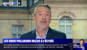 ÉDITO - Emmanuel Macron reçoit à l'Élysée les représentants des industries les plus polluantes de France