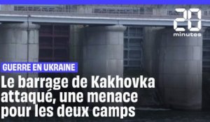 Guerre en Ukraine : Quels risques pour les Ukrainiens après l'attaque du barrage de Kakhovka ?