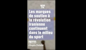 Le choix d'Angèle Chatelier - Les marques de soutien à la révolution iranienne continuent dans le milieu du sport
