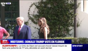 Élections de mi-mandat aux États-Unis: Donald et Melania Trump votent en Floride