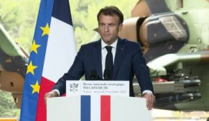 «L'Europe n'est plus à l'abri»: Emmanuel Macron dévoile sa vision pour l'armée française du futur