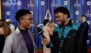 Breland Talks His Collaborations With Nelly, Mickey Guyton and Blanco Brown, Performing At Stage Coach, His First CMA Award Nomination & More | CMA Awards 2022