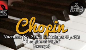 Chopin: Nocturne No. 2 in E Flat Major, Op. 9/2 'Thoughts at Night' (excerpt)