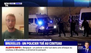 Bruxelles: un policier tué dans une attaque au couteau, un autre grièvement blessé