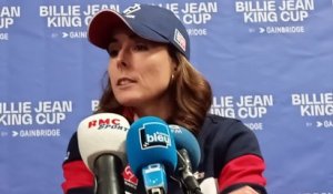 Billie Jean King Cup 2022 - Alizé Cornet : "J'étais très stressée mais tout s'est bien goupillé"