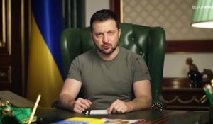 Ukraine : Zelensky salue "un jour historique" après le retrait russe de Kherson