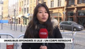 Un corps retrouvé dans les décombres des immeubles effondrés à Lille
