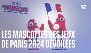 Les mascottes des Jeux olympiques et paralympiques 2024 dévoilées