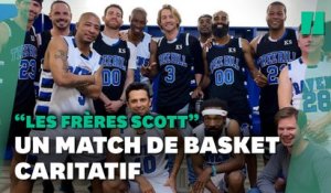 Les « Frères Scott » et les Ravens se sont retrouvés pour un match de basket caritatif