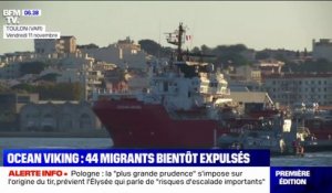 Ocean Viking: la France veut expulser 44 des 234 rescapés