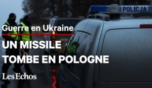 Chute de missile en Pologne : ce que l’on sait