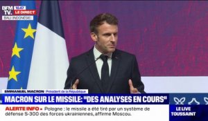 Emmanuel Macron: "Ce n'est pas un sommet du G20 qui décide de la paix ou qui permet d'arrêter une guerre"