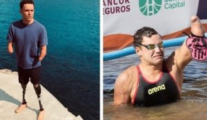 Argentine : quadri amputé, Théo Curin réussit à finir l'une des courses en eau libre les plus difficiles au monde