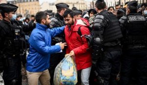 Paris : nouvelle évacuation d’un camp de migrants installé à la Chapelle