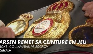 Goulamirian trois ans après - Goulamirian Vs Egorov WBA des lourds-légers