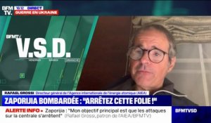 Zaporijjia: Rafael Grossi, directeur général de l'AIEA, "salue l'engagement actif" d'Emmanuel Macron dans la médiation pour la sécurisation du site