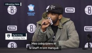 Nets - Irving n'a jamais douté qu'il reviendrait pour les Nets