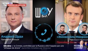Deux humoristes russes piègent le président polonais en se faisant passer pour Emmanuel Macron