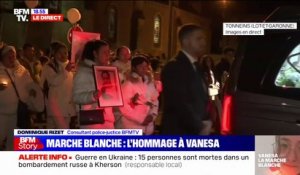 Tonnens: la marche blanche en hommage à Vanesa a débuté après la messe en hommage à la collégienne
