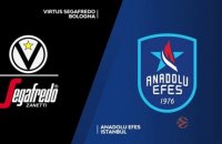Le résumé de Virtus Bologne - Anadolu Efes Istanbul - Basket - Euroligue