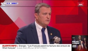 Louis Aliot sur la crise de l'énergie: "Les Français paient la facture des erreurs de l'État français"