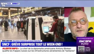 Grève surprise à la SNCF: "Un constat d'échec du dialogue social" selon Érik Méyer, secrétaire fédéral de Sud-Rail