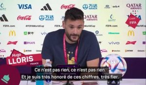 France - Lloris sur le record de sélections : "Je suis très honoré de ces chiffres, très fier"