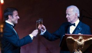«Vive la France !» : les couples Biden et Macron réunis pour un dîner d'Etat  à la Maison Blanche