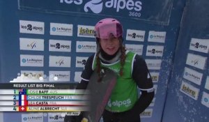 Chloé Trespeuch et Léa Casta sur le podium aux Deux-Alpes - Snowboard - CM