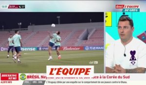 Neymar titulaire avec le Brésil face à la Corée du Sud - Foot - CM 2022