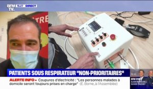"Les malades dépendants de la ventilation seront pris en charge" en cas de coupures selon le président de la société de pneumologie