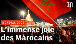 Mondial 2022 : l'immense liesse des supporters marocains après la victoire des "Lions de l'Atlas"