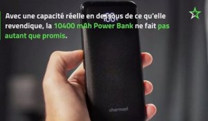 Test Charmast 10400 mAh Power Bank : une batterie au bon rapport qualité/prix