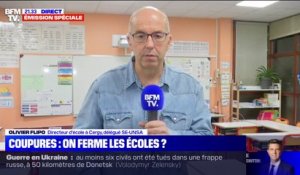 Olivier Flipo (SE-UNSA) suggère de "fermer les écoles toute la journée" en cas de délestage