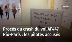 Procès du crash du vol AF447 Rio-Paris : les pilotes accusés
