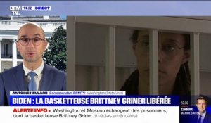 Joe Biden annonce la libération de la basketteuse Brittney Griner à l'issue d'un échange de prisonniers avec la Russie