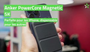 Test Anker PowerCore Magnetic 5K : parfaite pour les iPhone, dispensable pour les autres