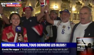 Coupe du monde au Qatar: les supporters français à Doha prêts pour le match des Bleus contre l'Angleterre