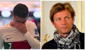 Cristiano Ronaldo, effondré et en larmes, la déclaration bouleversante de Laurent Delahousse