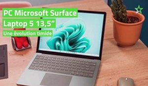 Test PC Microsoft Surface Laptop 5 13,5" : une évolution timide